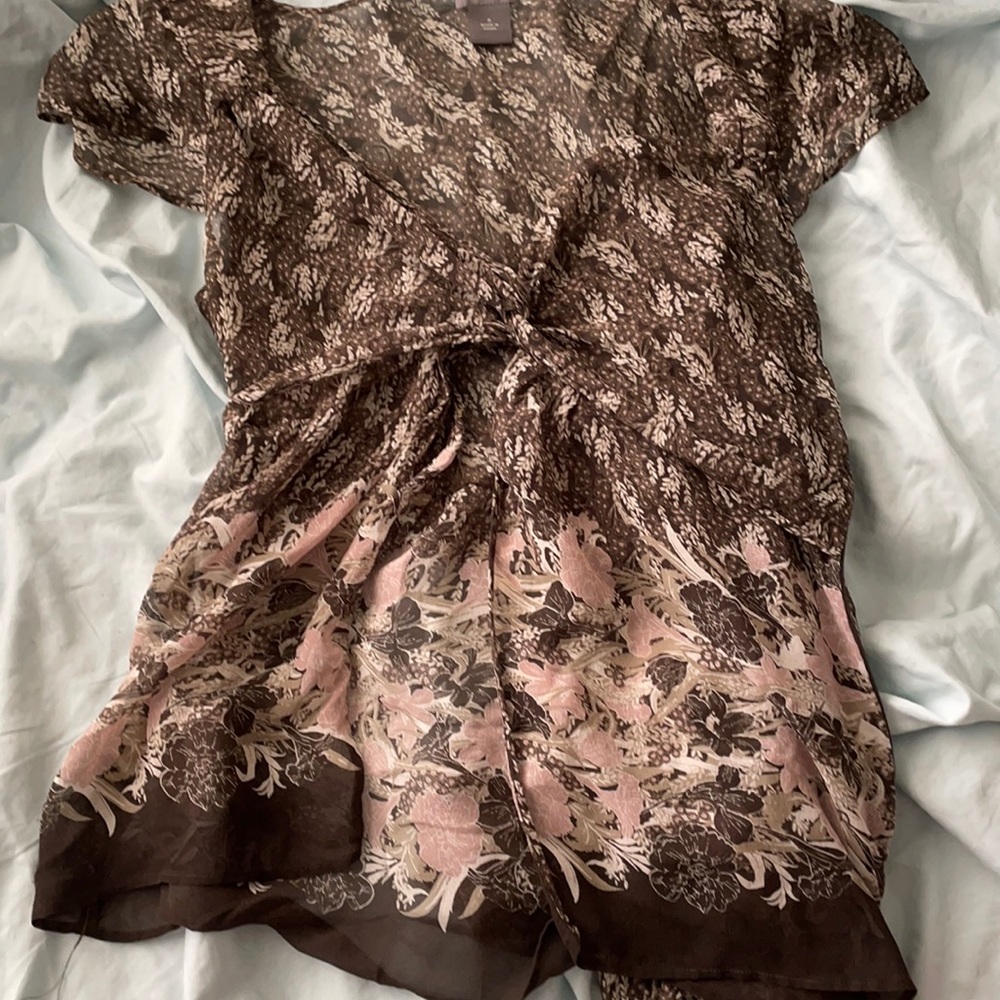 Short sleeve blouse